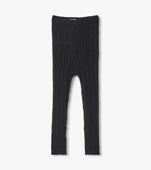 Baby Girls Black Cable Knit Leggings | Hatley Outlet Baby & Toddler