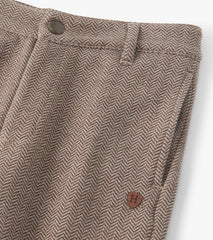 Boys Brown Sugar Herringbone Straight Leg Pants | Hatley US Boys