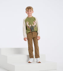 Boys Khaki Twill Pants | Hatley Sale Boys