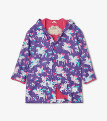 Girls Unicorn Button-Up Raincoat | Hatley Onsale Girls