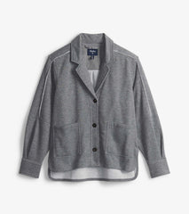 Emily Relaxed Blazer - Charcoal Melange | Hatley Discount Women