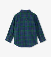 Boys Blackwatch Plaid Button Down Shirt | Hatley For Boys