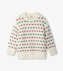 Girls Holiday Basket Weave Sweater | Hatley Onsale Girls