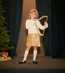 Girls Holiday Mixed Media Dress | Hatley US Girls