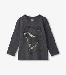 Boys T-Rex Glow in the Dark Long Sleeve T-Shirt | Hatley Sale Boys