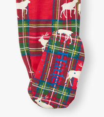 Baby Elk Plaid Cotton Footed Sleeper | Hatley US Baby & Toddler