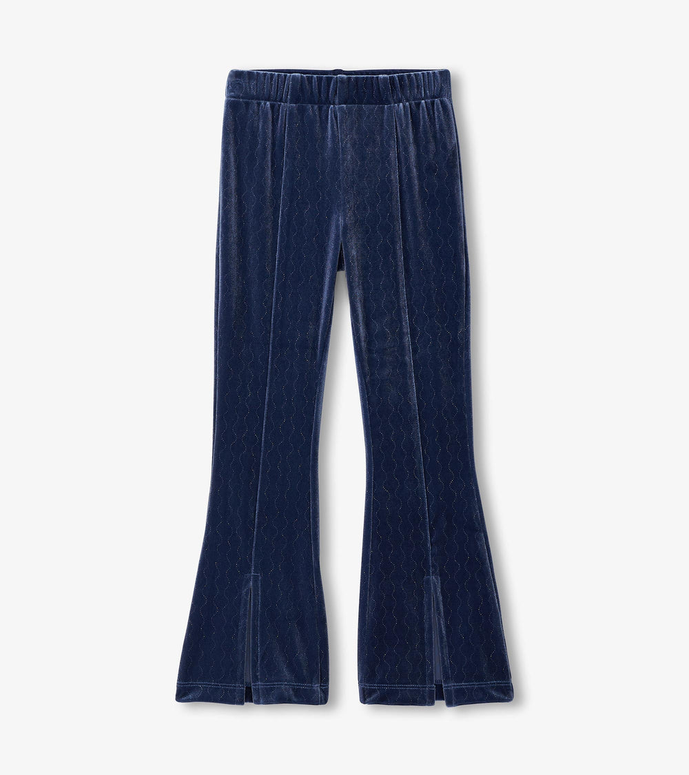 Girls Sparkle Wave Stretchy Flared Pants | Hatley Girls