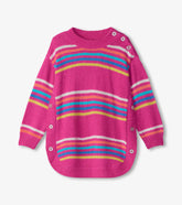 Girls Rainbow Stripes Sweater Tunic | Hatley US Girls