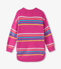 Girls Rainbow Stripes Sweater Tunic | Hatley US Girls