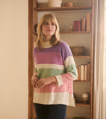 Mock Neck Tunic - Sunrise Color Block | Hatley Onsale Women