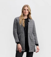 Cozy Open Blazer - Black Check | Hatley For Women