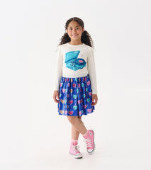 Girls Bursted Hearts Sequin Skirt | Hatley Sale Girls