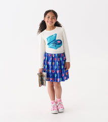Girls Bursted Hearts Sequin Skirt | Hatley Sale Girls