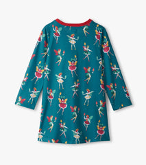 Girls Bright Fairies Long Sleeve Nightdress | Hatley