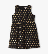 Girls Gold Stars Princess Dress | Hatley Sale Girls