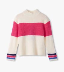 Girls Colorblock Mockneck Sweater | Hatley Outlet Girls