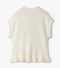 Girls Gold Bow Everywhere Sweater Vest | Hatley Girls