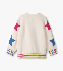 Girls Star Slouchy Pullover | Hatley
