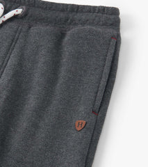 Boys Charcoal Melange Joggers | Hatley