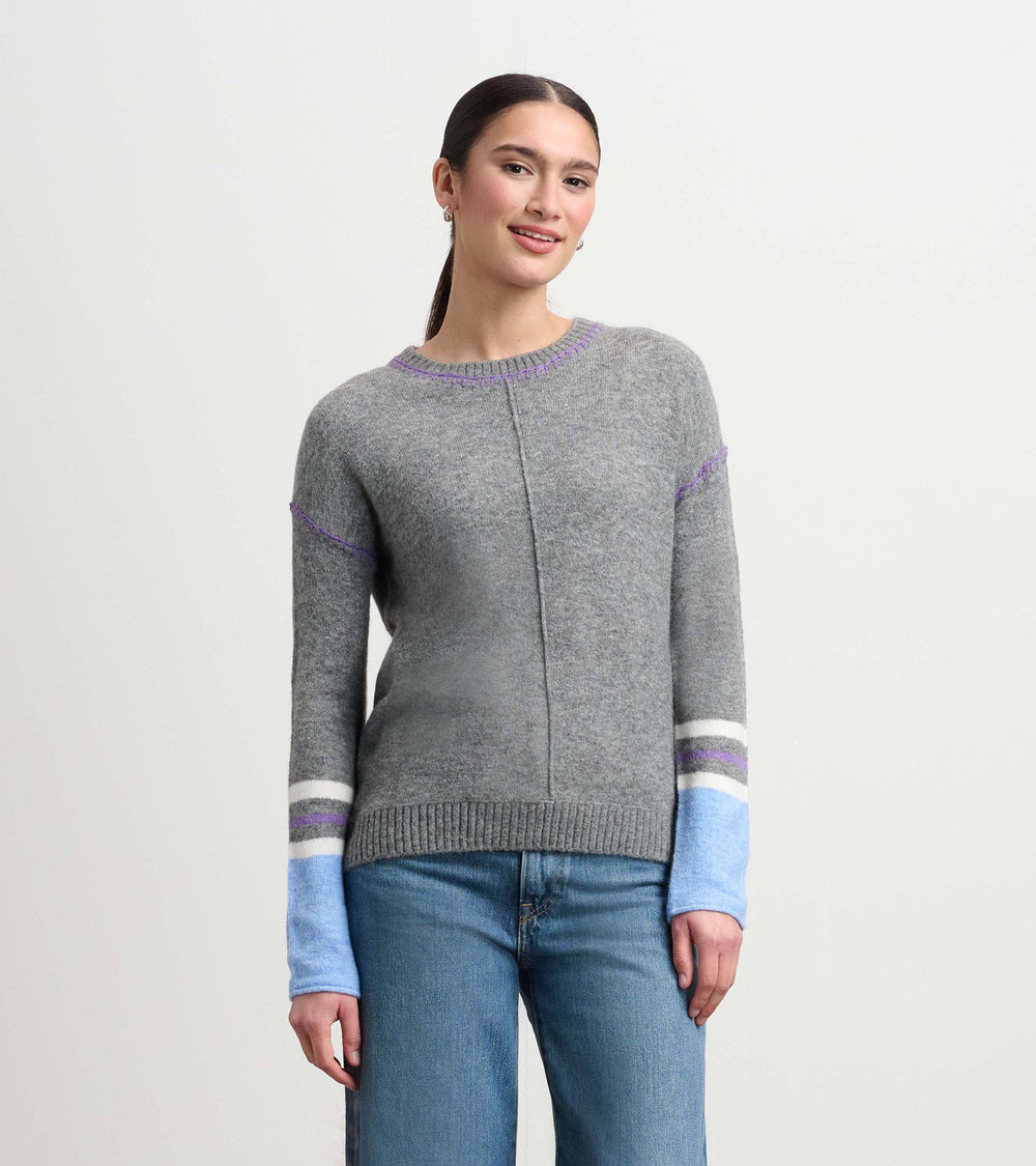 Avery Sweater - Charcoal Melange | Hatley