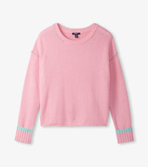 Waffle Knit Sweater - Fuchsia Pink | Hatley Sale Women