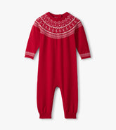 Baby Girls Fair Isle Sweater Romper | Hatley Outlet Baby & Toddler