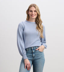 Braided Sweater - Bright Denim Blue | Hatley Sale Women