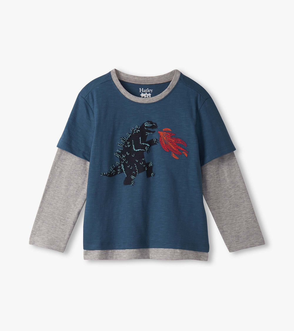Boys Monster Fooler Long Sleeve T-Shirt | Hatley Sale Boys