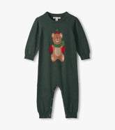 Baby Boys Teddy Bear Sweater Romper | Hatley For Baby & Toddler