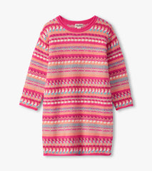 Girls Sunset Stripe Sweater Dress | Hatley For Girls