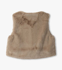 Girls Cropped Faux Fur Vest | Hatley US Girls
