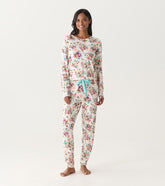 Women's Fall Floral Bamboo Pajama Set | Hatley