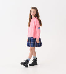 Girls Preppy Plaid Mixed Match Dress | Hatley Onsale Girls