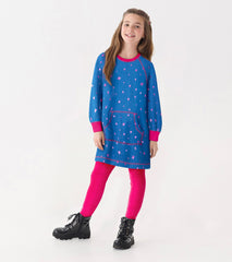 Girls Foil Stars Sweater Dress | Hatley Sale Girls