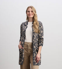 Sweater Blazer - Floral Vines | Hatley