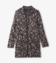 Sweater Blazer - Floral Vines | Hatley
