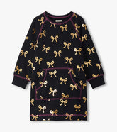 Girls Gold Bows Sweater Dress | Hatley US Girls