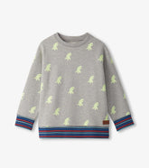 Boys Monster Glow in the Dark Pullover Sweatshirt | Hatley For Boys