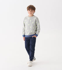 Boys Monster Glow in the Dark Pullover Sweatshirt | Hatley For Boys
