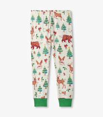 Girls Holiday Animals Cotton Pajama Set | Hatley Discount Girls