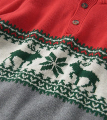 Boys Holiday Elk Mockneck Sweater | Hatley Onsale Boys