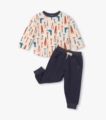 Baby & Toddler Boys Handy Man Graphic Lounge Set | Hatley For Baby & Toddler