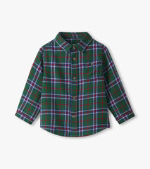 Baby & Toddler Boys Holiday Plaid Button Down Shirt | Hatley Onsale Baby & Toddler