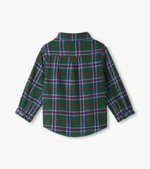 Baby & Toddler Boys Holiday Plaid Button Down Shirt | Hatley Onsale Baby & Toddler
