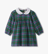 Baby & Toddler Girls Holiday Plaid Puff Sleeve Pinafore | Hatley For Baby & Toddler
