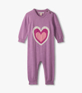 Baby Girls Hearts Sweater Romper | Hatley Onsale Baby & Toddler