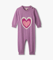 Baby Girls Hearts Sweater Romper | Hatley Onsale Baby & Toddler