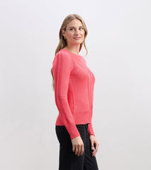 Phoebe Sweater - Neon Melon | Hatley For Women