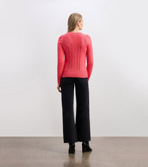 Phoebe Sweater - Neon Melon | Hatley For Women