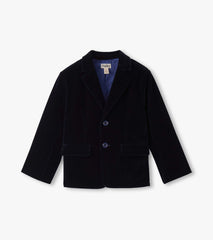 Boys Navy Velveteen Holiday Blazer | Hatley